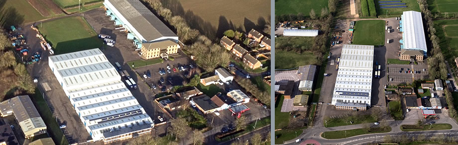 Neaton Business Park, Aerial View